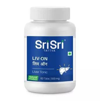 Лив-он: для печени (60 таб, 500 мг), Liv-on, Sri Sri Tattva