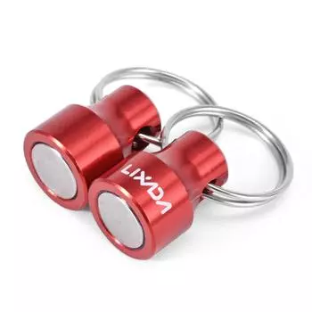 Lixada Магнитный держатель для ловли рыбы нахлыстом, держатель, магнитный зажим, разъем для подсака 1pc красный