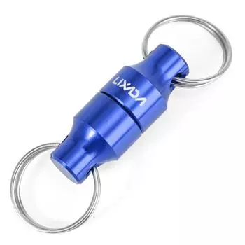 Lixada Магнитный держатель для ловли рыбы нахлыстом, держатель, магнитный зажим, разъем для подсака 1pc синий