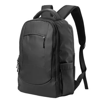 Lixada Рюкзак с охлаждающим вентилятором с питанием от USB. Рюкзак для ноутбука большой вместимости, вмещающий 16 компьютеров. чёрный