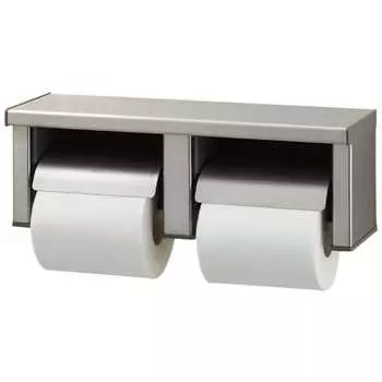 LIXIL INAX Двойной рулон бумаги с полкой One-touch Нержавеющая сталь (волосной) CF-63HS