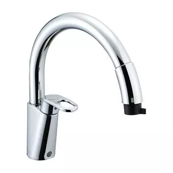 LIXIL INAX кухонный смеситель с одним отверстием и ручкой для душа Eco RSF-831Y