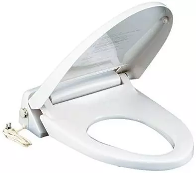 LIXIL INAX Подогреваемое сиденье для унитаза с механизмом замедления без крышки унитаза, (большой), Белый с оттенком CF-18ALJ-C/BN8