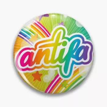 Лиза Фрэнк Стиль Ant Fa Логотип Тип Вещь Мягкая Кнопка Булавка Металлическая Женская Мультяшная Креативная Забавная Брошь Милая