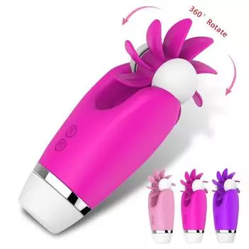 Лизание клитора Стимулирование мастурбатора Вибратор Секс-игрушки для женщин