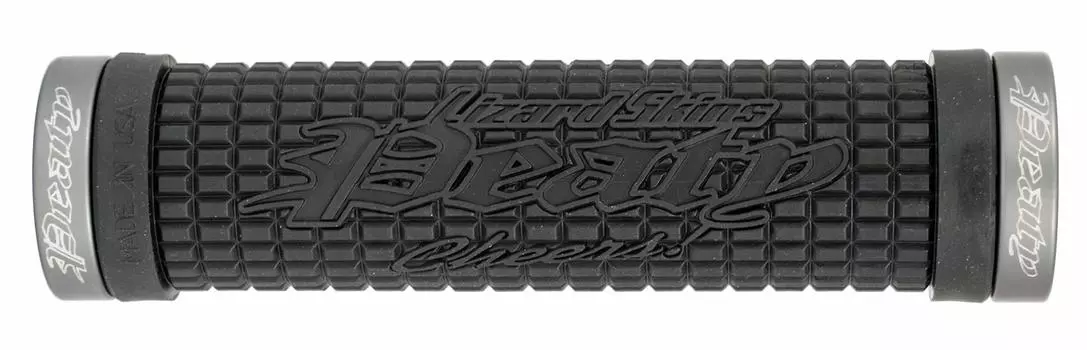 Lizard Skins Bicycle Handlebar Grip Peaty Dual Clamp Lock On Diameter Black Left and Right Pair LOPDS100 30.5mm чёрный