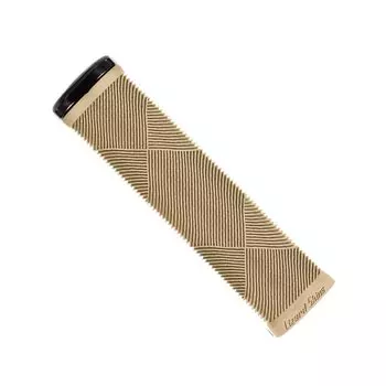 Lizard Skins Bicycle Handlebar Grip Strata Single Clamp Lock On Diameter Sand Tongue Left and Right Pair LOSTR620 32.25mm