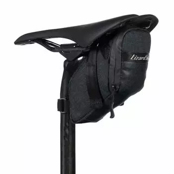 Lizard Skins Bicycle SuperCache Saddle Bag Jet Black L Size чёрный