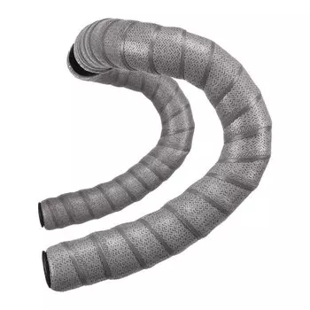 Lizard Skins DSP Bar Tape with Bar End Cool Gray V2, 1.8mm Thick, Screw-in Plugs,