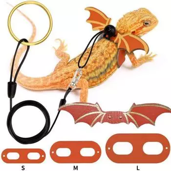 Lizard Wing Harness Reptile Pet Outing Chest Leash
