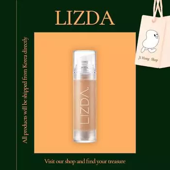 LIZDA Zero Fit Cover Capsule Foundation 35гр. (3 варианта) База BBcream, увлажняющая, сияющая, маскирует матовые дефекты кожи при тесном контакте
