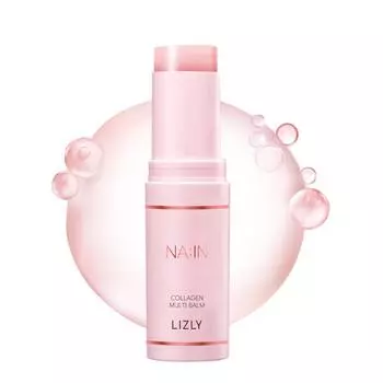 LIZLY Kpop Idols Мульти бальзам-стик Коллагеновый крем от морщин 0,32 унции Увлажняющий увлажняющий крем для лица Glow Корейский уход за кожей Морщины отскок Тонкие линии