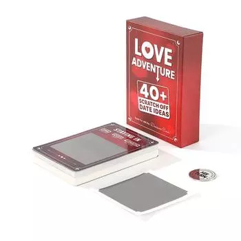ЛЮБОВНОЕ ПРИКЛЮЧЕНИЕ 40+ идей для свиданий со скретч-картами. Веселые и романтические открытки, идеально подходящие для свидания.