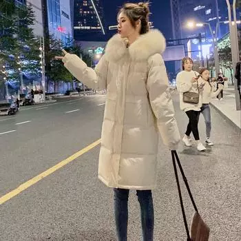 LJX 2024 модное зимнее плюшевое свободное женское пальто, элегантное осенне-зимнее пальто с шерстяным воротником и воротником-стойкой, роскошное зимнее пальто для вечеринок, утолщенное женское пальто S зелёный