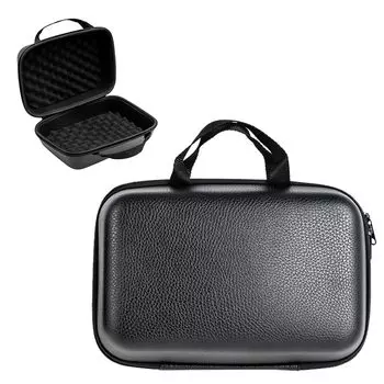 LKCCT Защитный чехол для рыболовной катушки для колец-капель и электрических привязок Чехол для рыболовных принадлежностей, сумка, ударопрочный, катушки, хранение, (M) чёрный