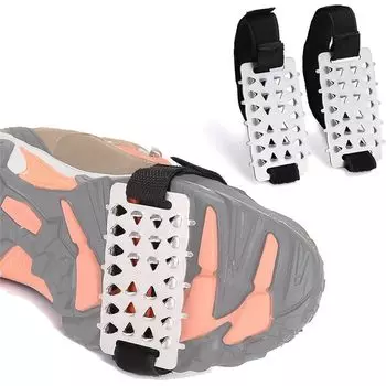 LKCCTK съемный для льда, легкого и быстрого, заснеженного, замерзшего, горного, свободного, подходит для многих типов унисекс, 26-зубчатые шипы, противоскользящая подошва, шипы,