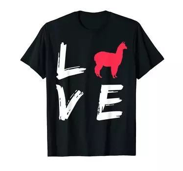 Llama Schmie Design Alpaka-Periodenssystem-T-Stck, Дизайн, Футболка