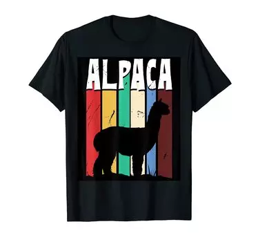 Llama Schmie Design Alpaka-Periodenssystem-T-Stck, Дизайн, Футболка
