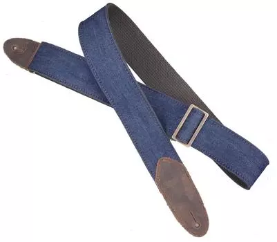 LM Products Гитарный ремень Simple Denim Series D-1 / Синий Denim
