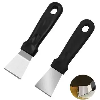 LMETJMA Многоцелевой кухонный шпатель для чистки холодильника, скребок для льда, удаление масляных испарений, вытяжка, лопатка для сбора грязи JT28