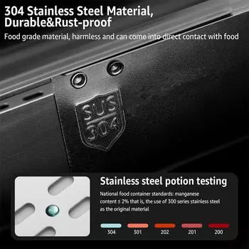 LMETJMA Расширяемый дуршлаг для мойки из нержавеющей стали, сушилка для посуды, кухонная сушилка, поддон для слива, органайзер для мойки JT318