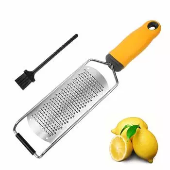 LMETJMA терка для сыра Lemon Zester из нержавеющей стали для сыра Citrus Zester терка для чеснока, имбиря, шоколада JT36