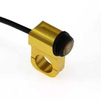 LMoDri 7/8 22 мм мотоциклетные переключатели из алюминиевого сплава, водонепроницаемый переключатель фар и 3 провода с красной светодиодной подсветкой красный