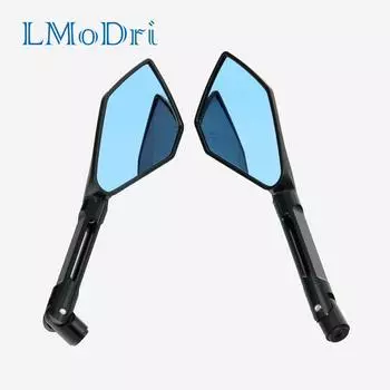 LMoDri Мотоцикл CNC Алюминиевый сплав Зеркало заднего вида Боковые зеркала заднего вида для мотоцикла HONDA Yamaha