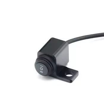 LMoDri мотоциклетные переключатели с ЧПУ, водонепроницаемый переключатель включения, выключения, переключатель управления рулем, дальний ближний свет, винт противотуманных фар FZ2766-1