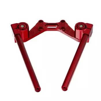 LMoDri мотоциклетный регулируемый руль с ЧПУ, съемная система руля, пит-байк, мотоцикл для бездорожья, мотоцикл красный