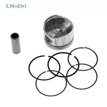 LMoDri Поршень для мотоцикла Поршень для скутера GY6 Поршень со штифтом и кольцевой прокладкой в сборе Комплект для GY6 125 125cc