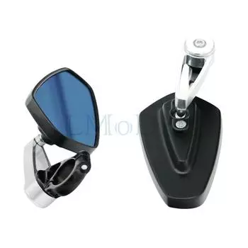 LMoDri Universal 7/8 22 мм руль для мотоцикла, торцевое зеркало для мотоцикла серебряный