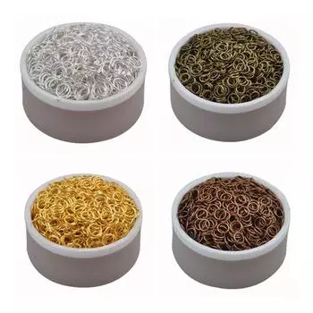 LNRRABC модные 4-10 мм античная бронза открытый прыжок разъемные кольца разъем DIY ювелирные изделия изготовление фурнитуры 13