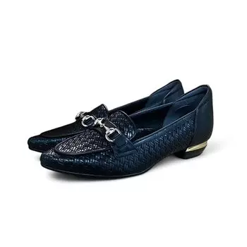 Loafer 211400 Black cm 3E [Monet] Women s 24.5 чёрный