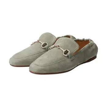 Loafers Back Ruched Sacket Loafers F41607 Green cm [Fabiorsconi] Women s 22.5 зелёный