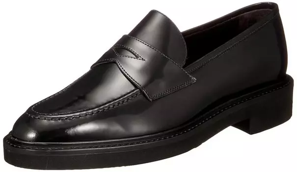 Loafers Coin Low Heel Loafers LUCA Black cm 2E [Luca Grossi] Women s G001MTAL-OA 23.5 чёрный