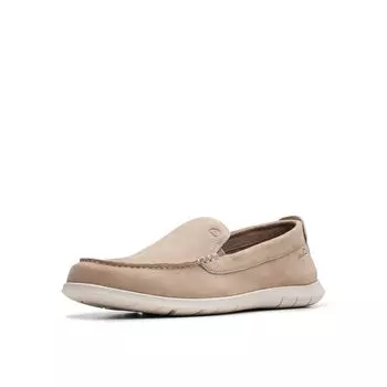 Loafers Flexway Step Sand Suede cm [Clarks] Slip-on Men s 24.5