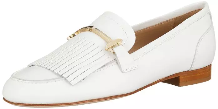 Loafers Fringe Bit Loafers LUCA White cm [Luca Grossi] Women s E758M-WS 22.5 белый