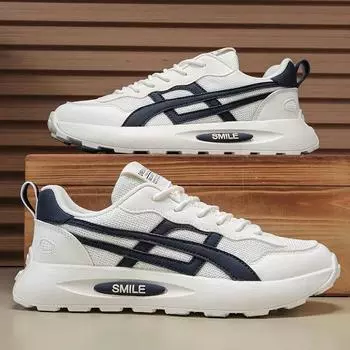 Лоферы Спортивная обувь на платформе Спортивные и досуговые повседневные кроссовки Мужские кроссовки Обувь для мужчин Скейтборд Износостойкая Универсальная 39