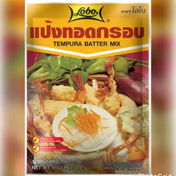 Лобо Креветки Темпура Кляр Мука Тесто Панировочная Смесь Пшеничной Муки 150 грамм