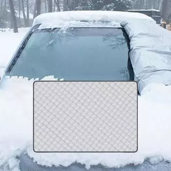 Лобовое стекло автомобиля, чехол для защиты от снега, Ultimate Snow против метелей, замерзания, града, водонепроницаемый, ветрозащитный