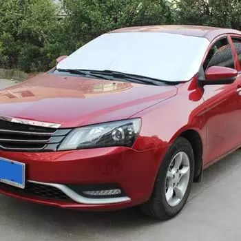 Лобовое стекло автомобиля, защита от снега, защита от солнца, лед, мороз, пылезащитный чехол, протектор