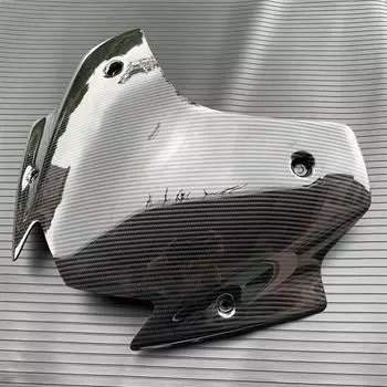 Лобовое стекло мотоцикла, пузырьковое ветровое стекло, краска из углеродного волокна, дефлектор ветра для Yamaha TMAX530 TMAX 530 2017