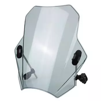 Лобовое стекло мотоцикла Регулируемые чехлы на лобовое стекло серый