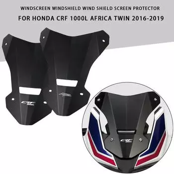 Лобовое стекло мотоцикла, защитная пленка для экрана для HONDA CRF 1000L Twin CRF1000L 2016 2017 no logo