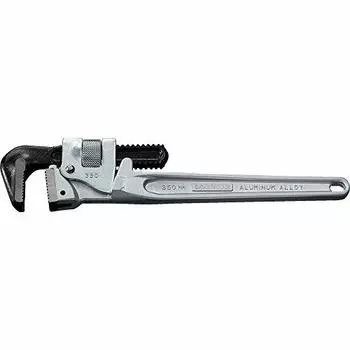 Lobtex APW350 Aluminum Pipe Wrench, 13.8 inches (350 mm)