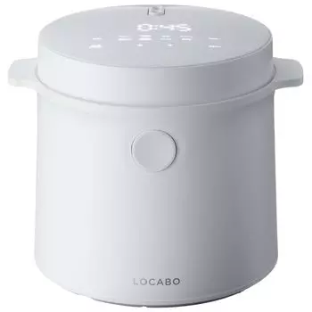 LOCABO rice cooker LOCABO (Locabo) Carbohydrate-cut (White)