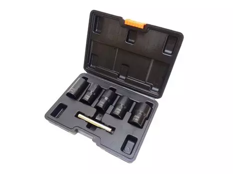 Lock Nut Buster Wheel Lock Nut Removal Socket Set 19mm 21mm 22mm 24mm 25mm Twist Turbo Socket Lock Nut Removal Tool Impact Wrench Available