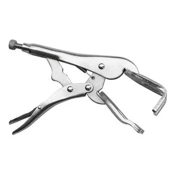 Locking Pliers Industry Vise High Torque Fixed Clamping Tools Long Nose Locking Curved Jaw C Camp Locking Pliers