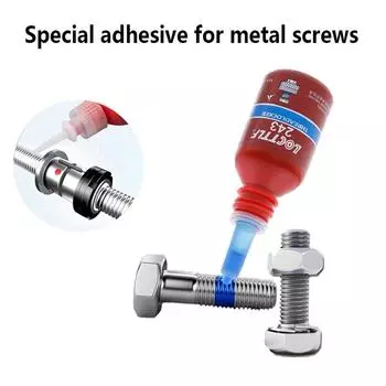 LOCTITE 222 242 243 263 271 277 ФИКСАТОР 10 мл Средство для фиксации винтов, аксессуары Нет 277